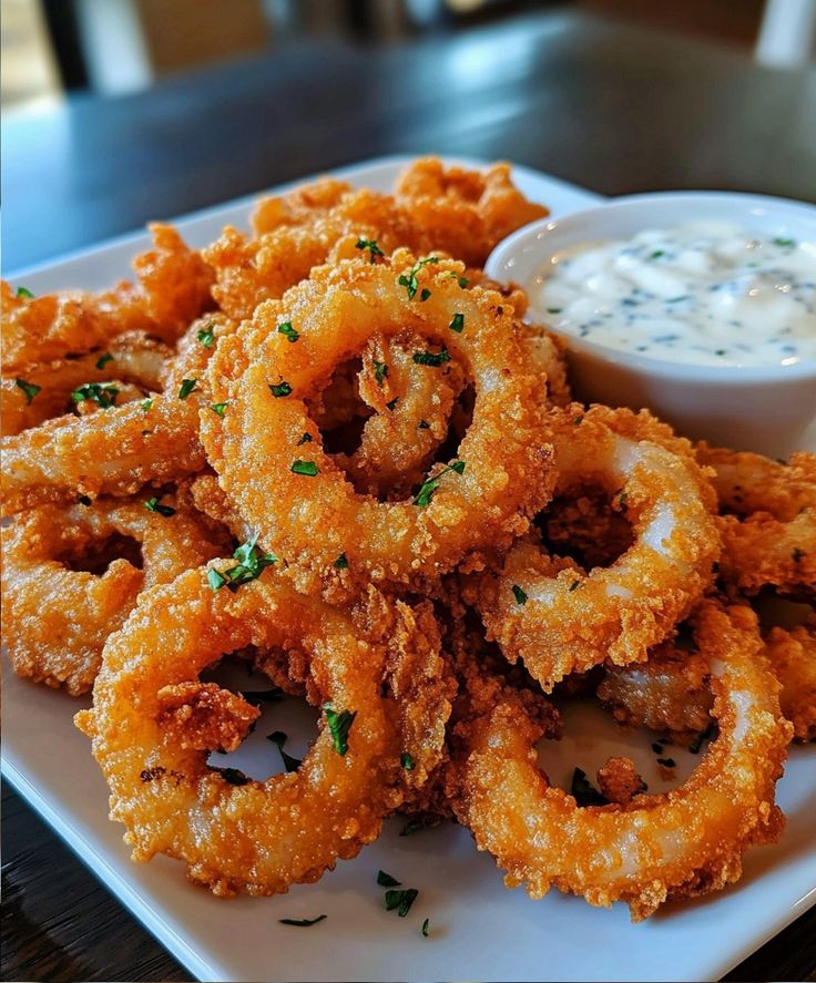 Lemon Pepper Calamari